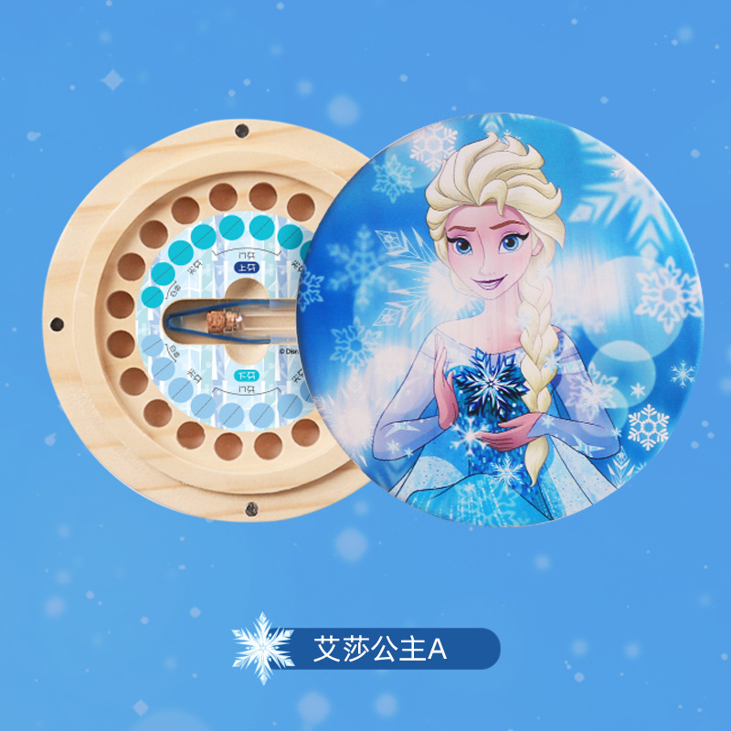 Caja conmemorativa de dientes de leche para niños al por mayor Caja de dientes de leche para niñas Caja de almacenamiento de dientes para niños Caja de almacenamiento de dientes de reemplazo para bebés