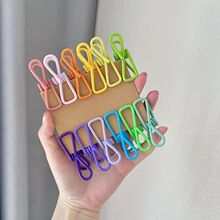彩色小夹子高颜值防风晾衣夹家用内衣袜子固定夹文具夹工厂批发