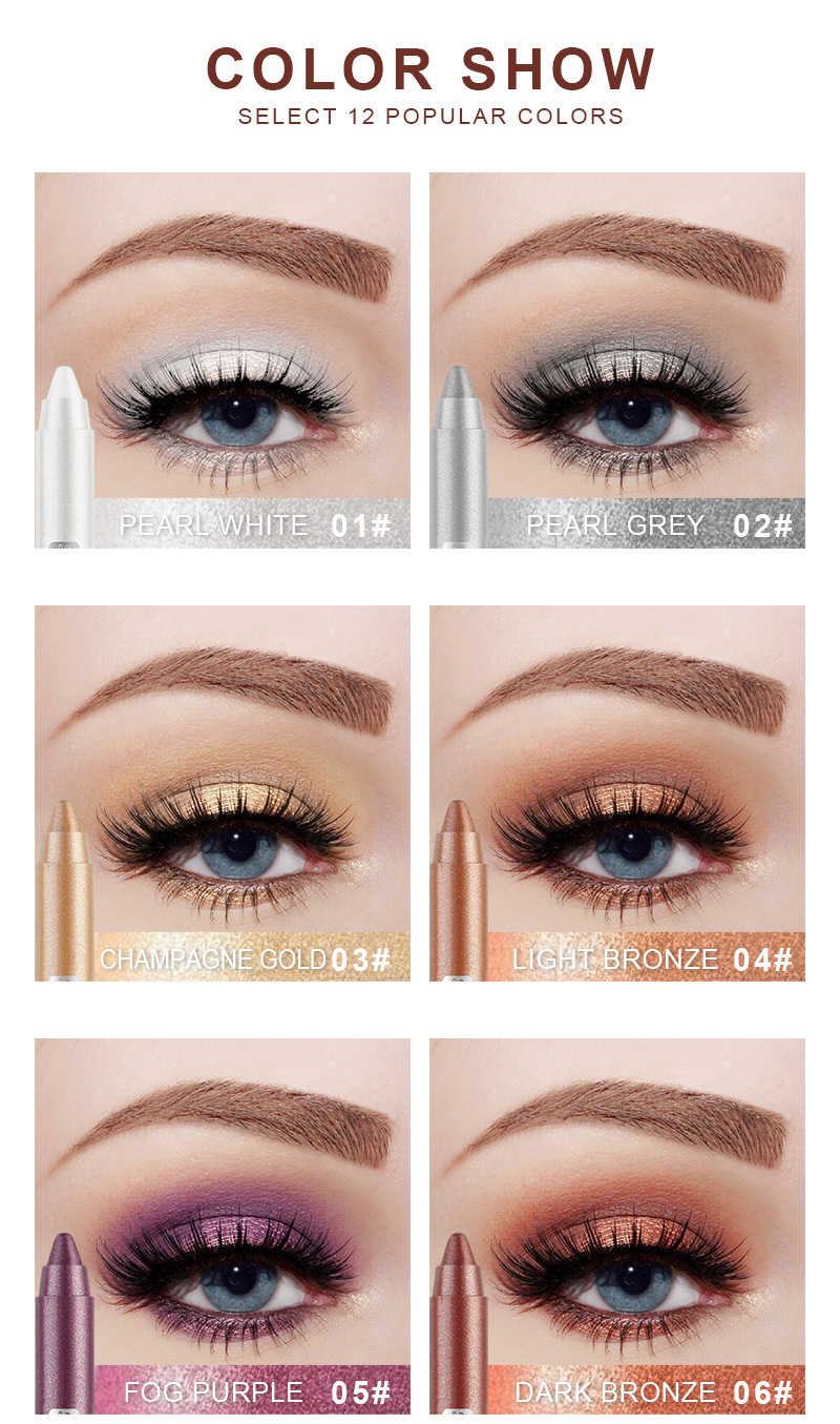 180g Weight Eyeliner pen Type Of Cosmetics Plastic Material Cartoon Pattern Vacation Style Vacation Cartoon Plastic Eyeliner Pen