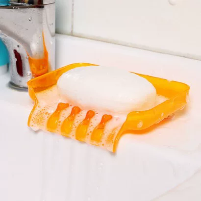 Soap holder, drying rack reusable, storage box, 4 colors