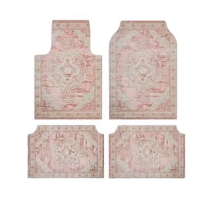 Avtomobil döşəmə paspasları – Foot Mats Labeling and Delivery - zy-cross-border-floor-mat-four-piece-set-26-3344cm-two-piece-pack