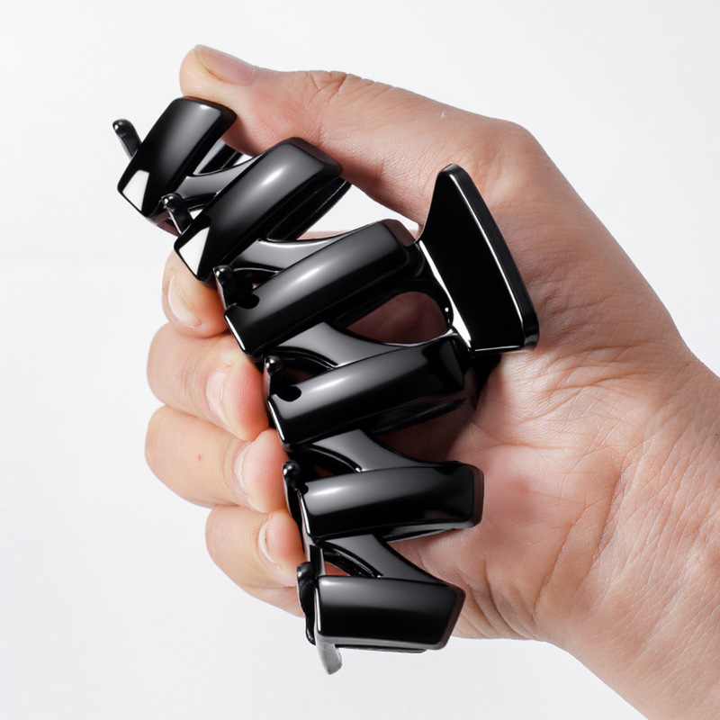 Pinza de Garra para Cabello de Silicona Suave Plástico Antideslizante para Fijación del Cabello
