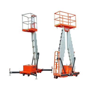 Vehicle Cross-Border Export Supply, Avtomobil fırlanan platformaları - 14m-double-column-aluminum-alloy-adjustable-machine-advance-payment
