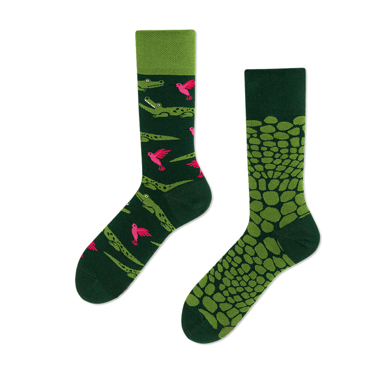 Unisex Gender Unisex Cute Simple Style Cartoon Cotton Crew Socks A Pair