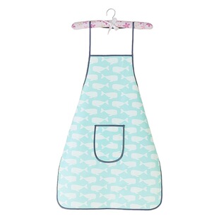 Apron Korean fashion men's and women's adult Kitchen restaurant painting nail art baby shower waterproof oil-proof overalls