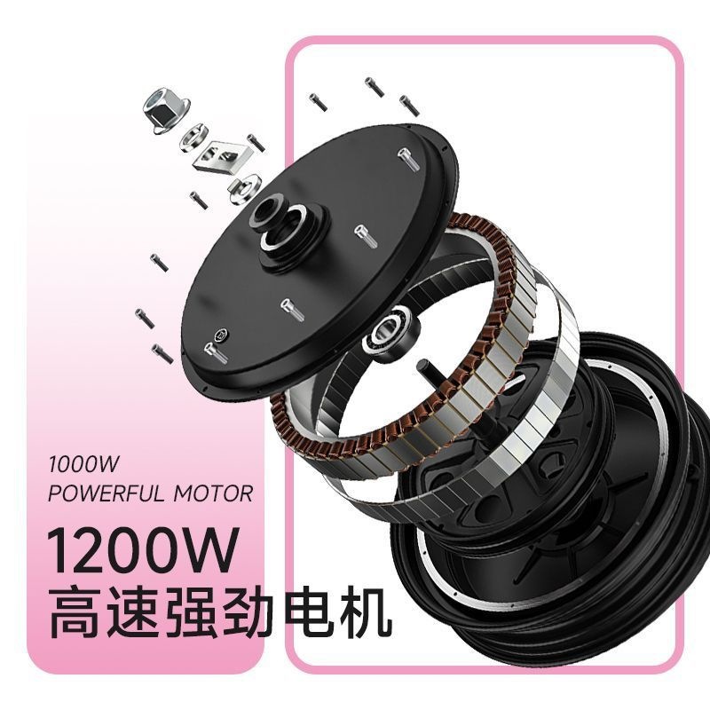 Motocicleta Eléctrica para Adulto 60V/72V Motor de 1200W para Uso Diario Urbano image 4