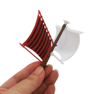 Inventory clearance cross-border QY pirate ship model hand-made assembly decoration sunshine boy diy toy can be sent on behalf
