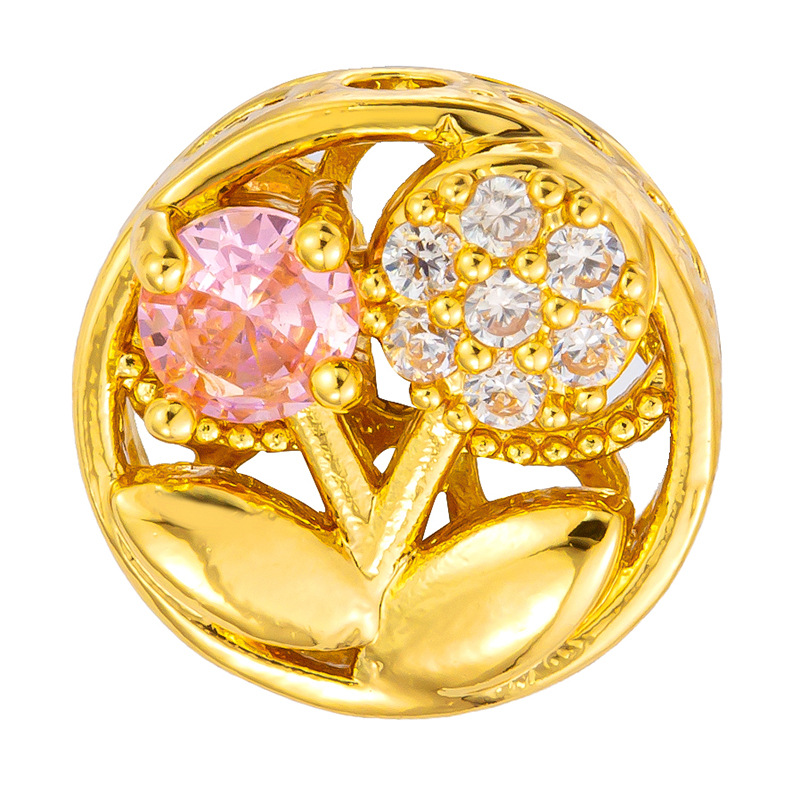 Douyin Venta caliente Colgante de microincrustaciones de cobre chapado al por mayor Cientos de colgantes de cobre opcionales a su gusto, fábrica de origen al por mayor sin cadena