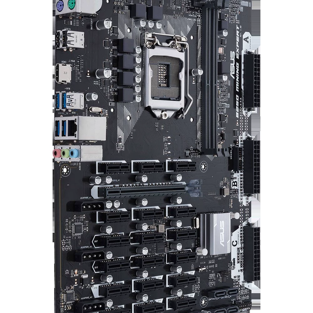 Suitable for B250 MINING EXPERT 19-card mining board DDR4 can plug 19 graphics cards in stock