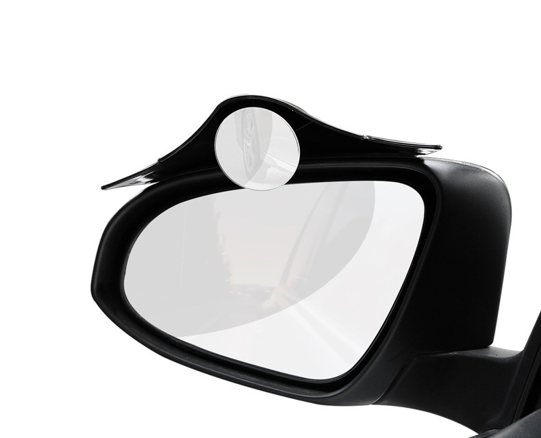 Car Rearview Mirror Rain Shield, Small Round Mirror, Integrated Reflector, Blind Spot Mirror, Rearview Mirror, Reversing Mirror, Rain Cover, Universal