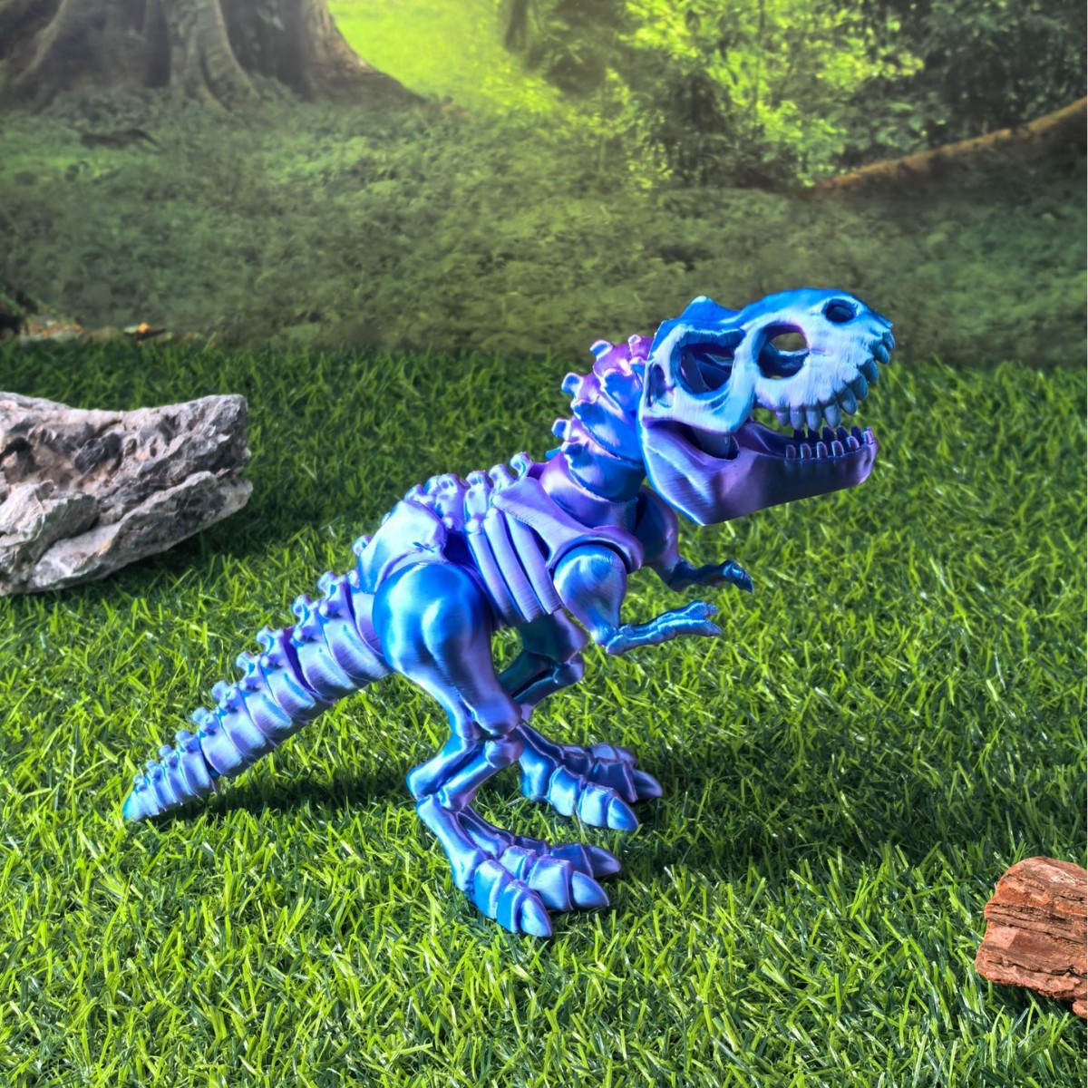 티라노사우루스 렉스-프레시 핑크 블루