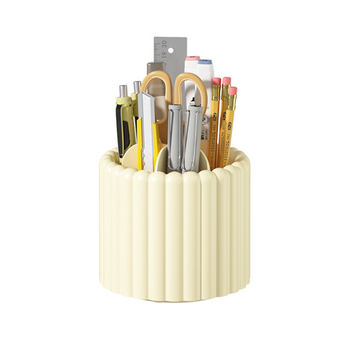 Home hygiene storage pen holder, cosmetic storage cylinder, storage comb table rotating dustproof skincare storage box