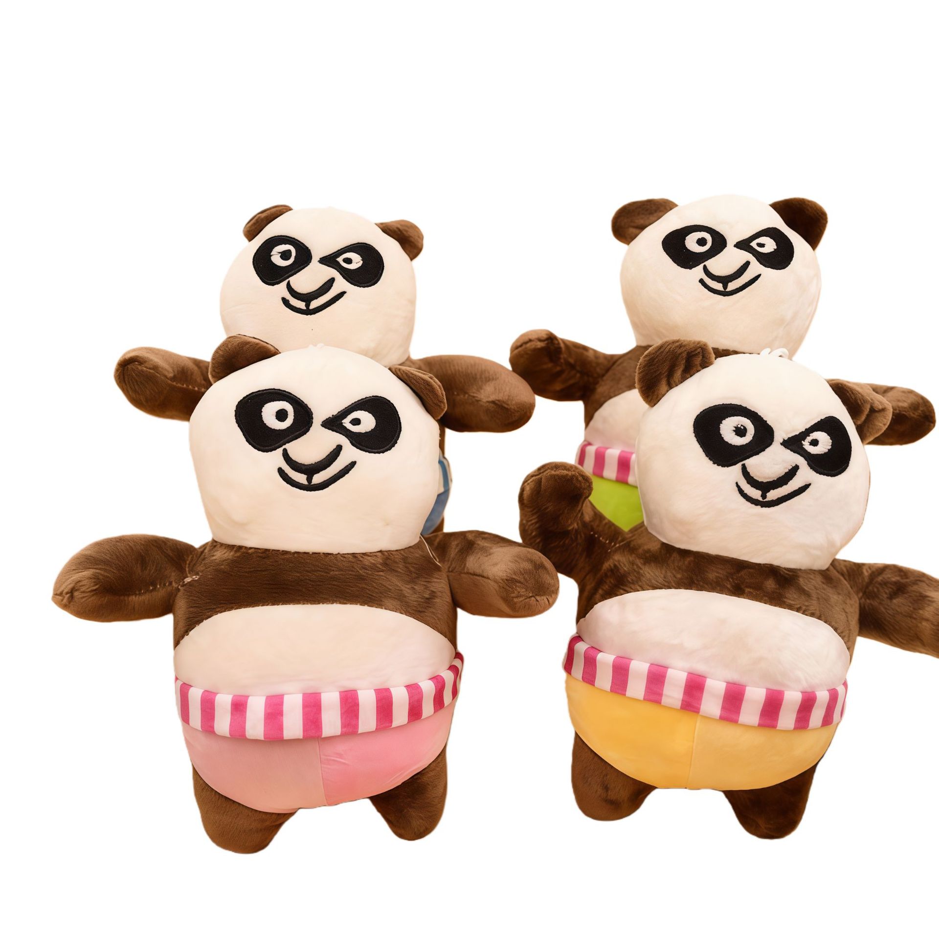 Nuevo Kung Fu Panda de 7 pulgadas muñecas de agarración muñecas A Po Panda juguetes de peluche muñecas de comercio exterior transfronterizas al por mayor