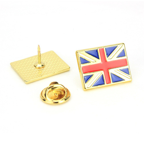 British flag brooch personalized creative building jewelry dripping oil cartoon Big Ben phone booth badge accessories