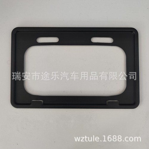 Hainan Sanya New National Standard Electric Bike License Plate Holder and License Plate Cover 13*21 Number Plate Anti-Fold Frame Set