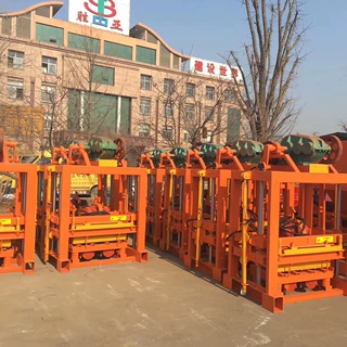 QTJ4-40制砖机混凝土砖块成型机手工路面砖设备出口多个国家