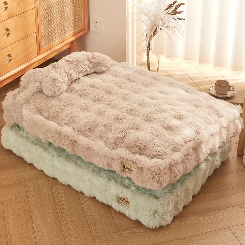 Perrera de fábrica personalizada, desmontable y lavable, almohadilla para gatos cálida de invierno, perrera, cama para perros de tamaño mediano, almohadilla para perros gruesa y cálida