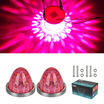 Plastic Truck Side Light Truck: Gündüz işıqları - 10-30v-always-on-pink-pack-of-two
