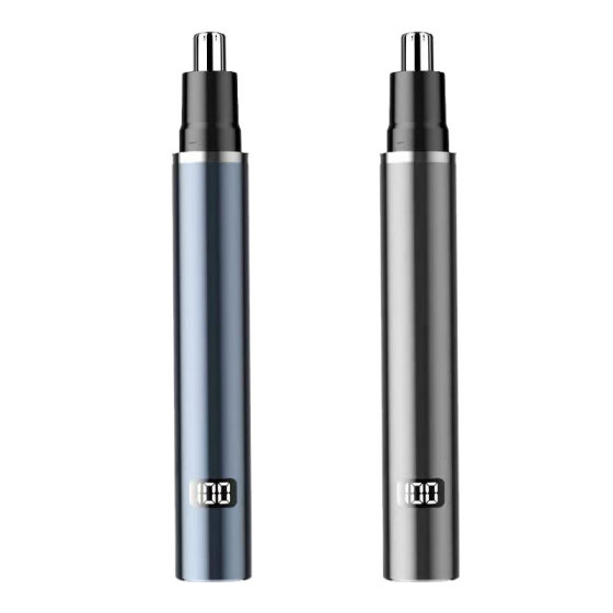New portable compact digital display electric nose hair trimmer cleaning nasal cavity trimmer rechargeable nose hair shaving artifact