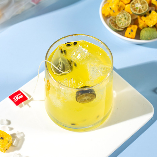 Kumquat Passion Fruit Tea Fruit Tea Tea Bags Cold Brew Tea Bags 25 Triangular Bags Same Style Green Orange Lemon Tea