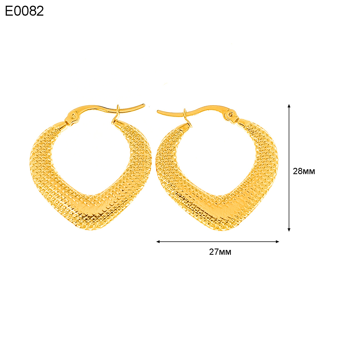 13g Weight Titanium Steel Ear Needle Material Earrings Classification 1 Pair Quantity Holiday, Daily Occasion Titanium Steel Material U Shape, Geometric, Round Pattern Women's Gender Plating Design Basic, Simple Style, Classic Style Style 1 Pair Basic Simple Style Classic Style U Shape Geometric Round Plating Titanium Steel Earrings 3