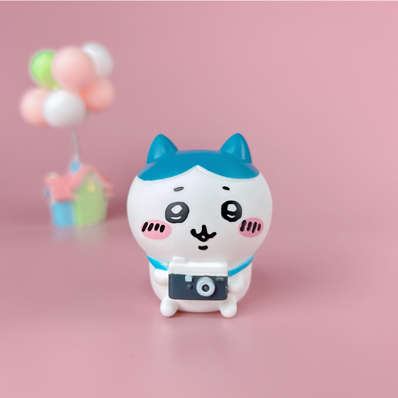 치이카와 자기풍자 곰 친구 3대 미니카 우사기 모델 피규어 장식 블라인드
