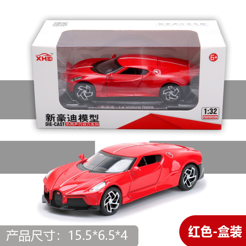 1 a 32 Rambo 780 coche deportivo modelo de aleación luz y sonido retorno niños juguete coche deportivo Chenghai al por mayor