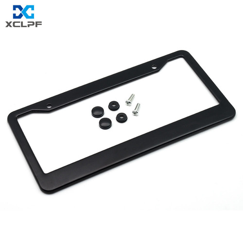 Cross-border American stainless steel license plate frame American car license plate frame universal license plate frame license plate frame license plate holder