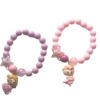 Children's acrylic bracelet, accessory, resin, necklace, Korean style, new collection