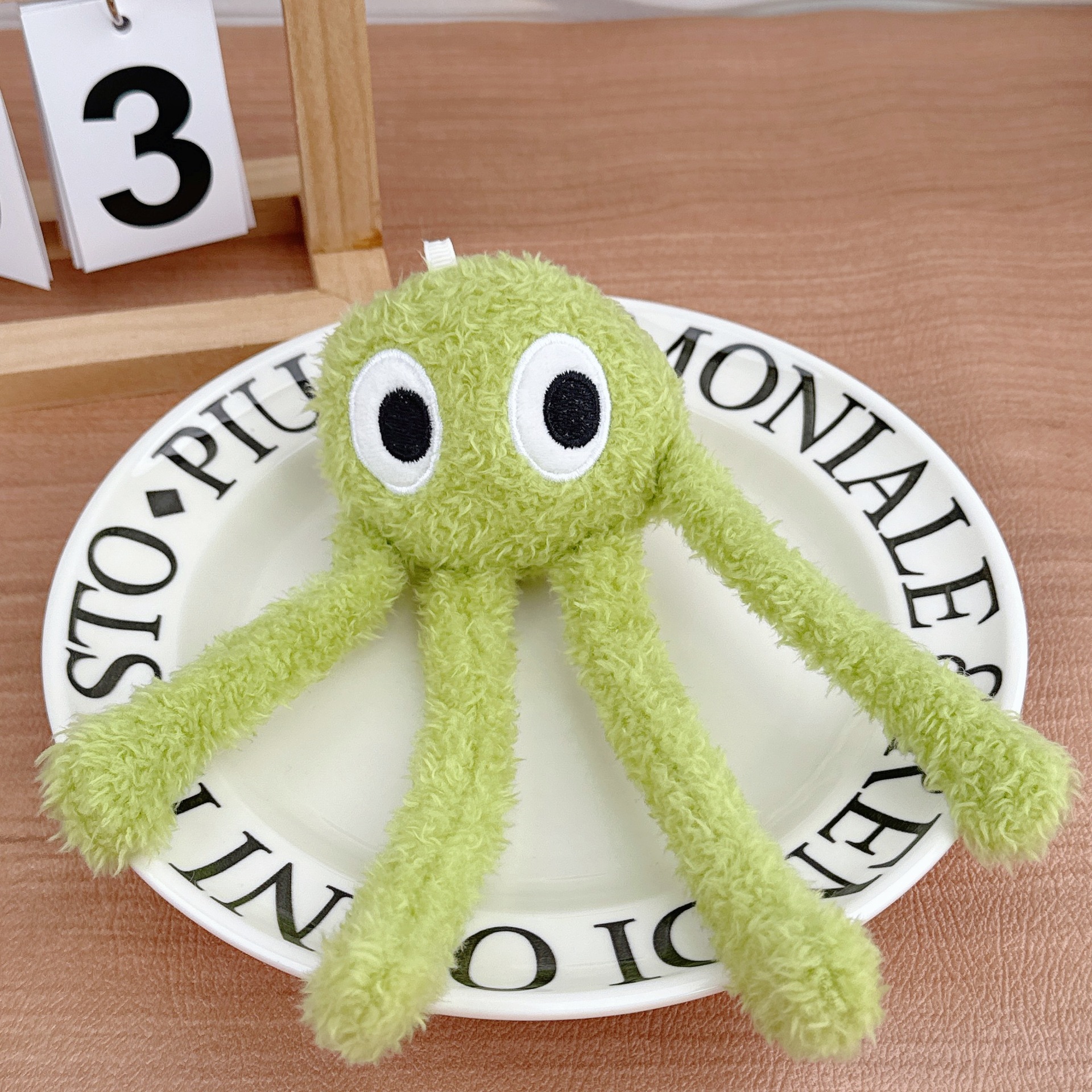 De dibujos animados pulpo llavero de peluche colgante de pulpo schoolbag adornos grab máquina Muñeca al por mayor pequeña muñeca image 11