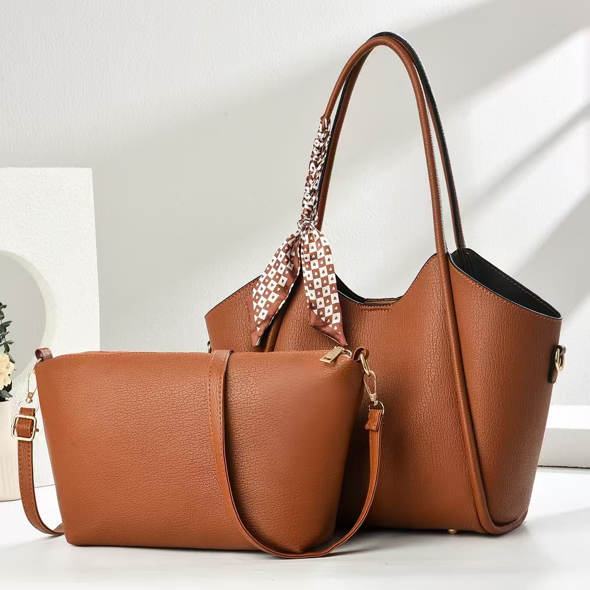 2025 nueva versión coreana transfronteriza de un solo hombro casual bolso de axila mujer verano Sen Meng bolso de alta capacidad