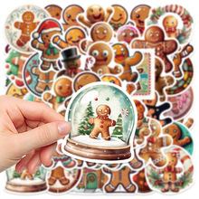 50}QN֙CX Christmas Ginger Bread sticker