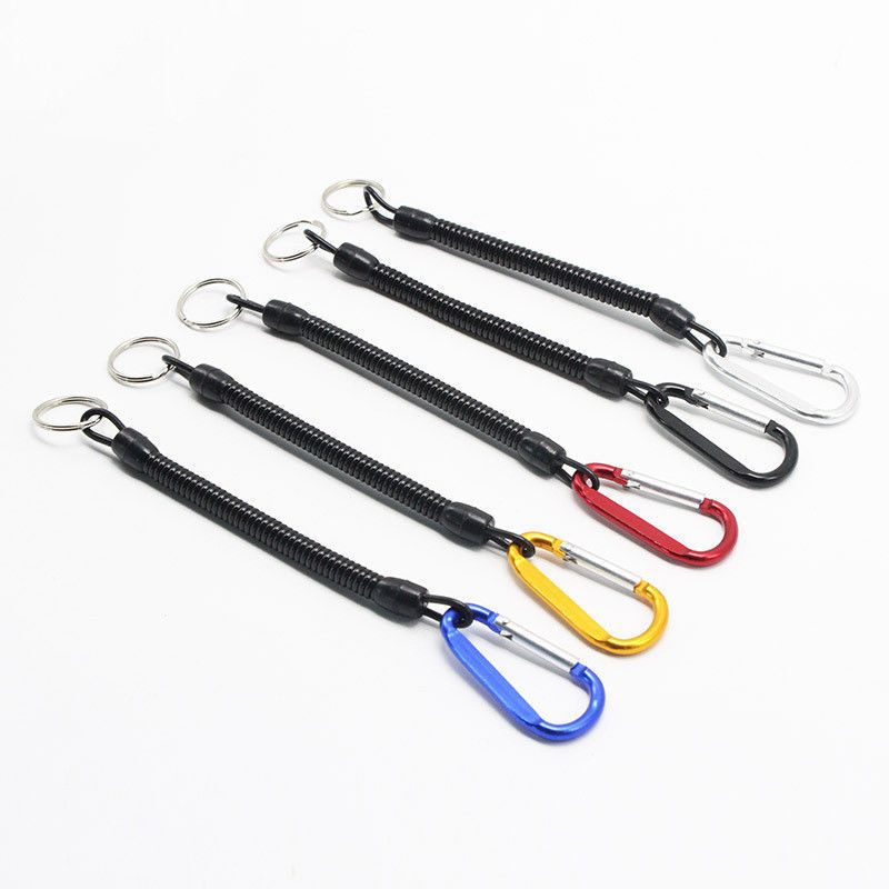 Anti-loss Rope for the Elderly Mobile Phone Chain Keychain Spring Rope Elastic Stretch Male and Female Telephone Line Key Chain Anti-loss