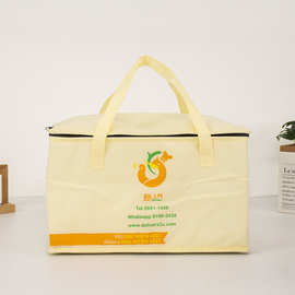 蛋糕保温袋外卖海鲜火锅烤肉专用铝箔加厚手提无纺布大容量冷藏包