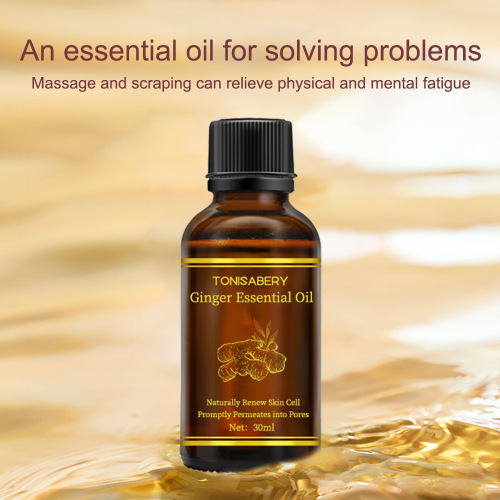 Beauty Skin Care Body Ginger Full Body Massage Essential Oil Beauty Salon 30ml Body Scraping Oil