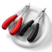 博友指甲钳甲沟专用死皮指甲剪斜口鹰嘴家用嵌甲指甲刀修脚工具