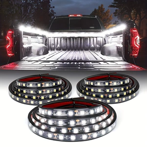 Pickup Truck Compartment Lighting with Tail Box Light Car Atmosphere Light Switch Control One-To-Three Trunk Light