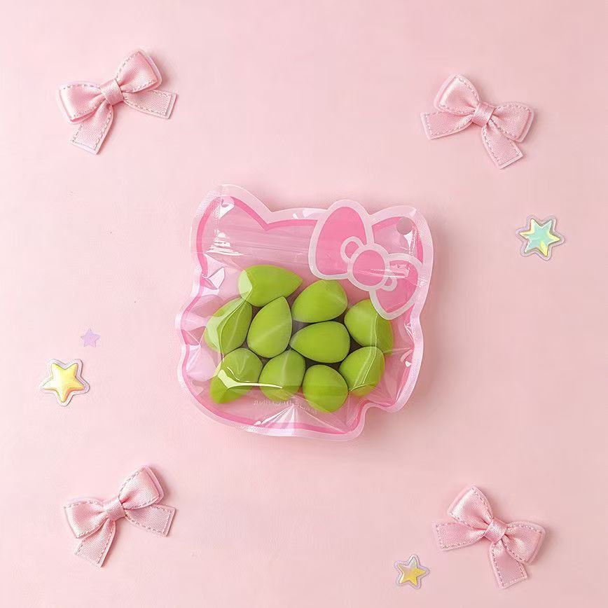 Esponja de Maquillaje en Gota Mini de Poliuretano Uso en Seco y Húmedo, Portátil para Maquillaje Facial image 10