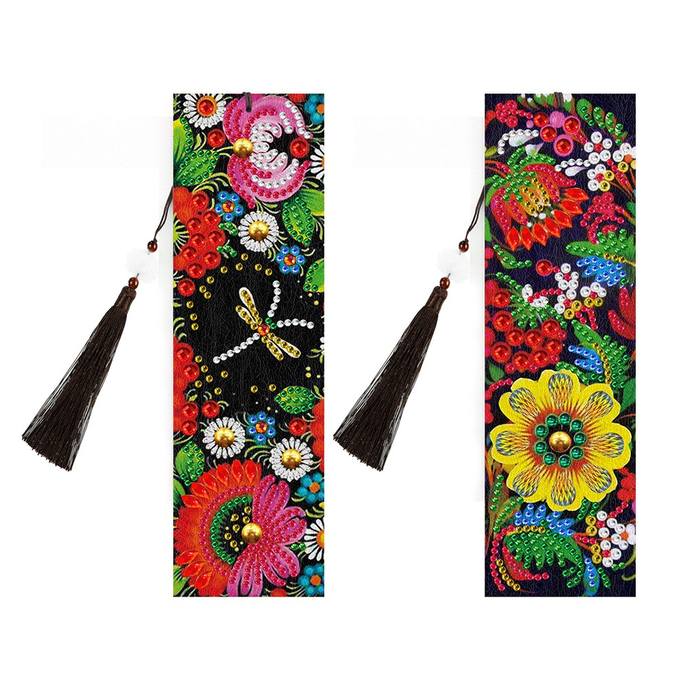 Diamante DIY dibujo de marcadores derivados de diamante mandala 5D punto bordado de diamante decoración de cuero bordado