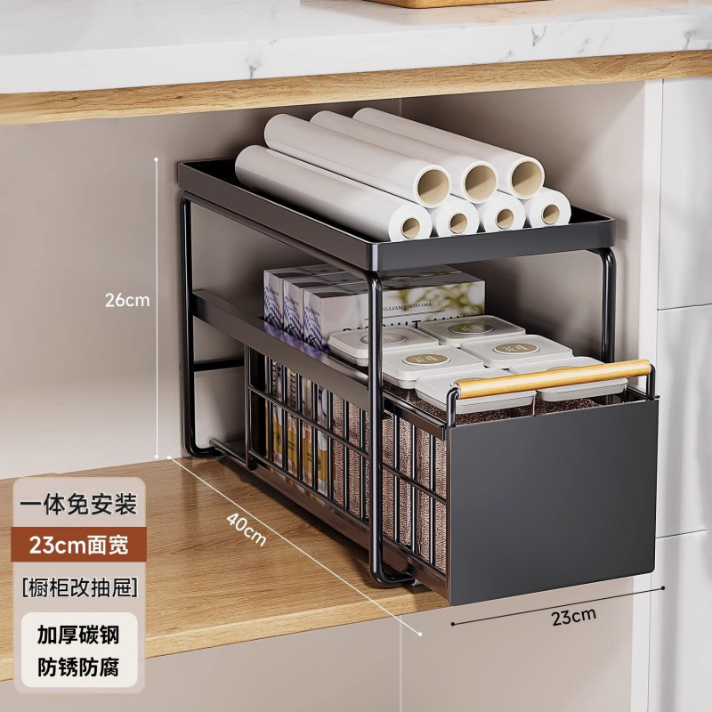 gabinete de cocina estante de estante