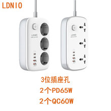 LDNIO�����Ų�13A��ʽ�Ӿ��嵪���PD65W���QC60�W���Ͼ���2��