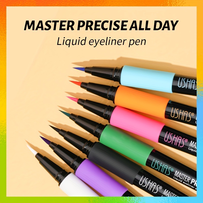 USHAS Europa y los Estados Unidos transfronterizos spot eyeliner pen negro duradero impermeable eyeliner TP352F - 1
