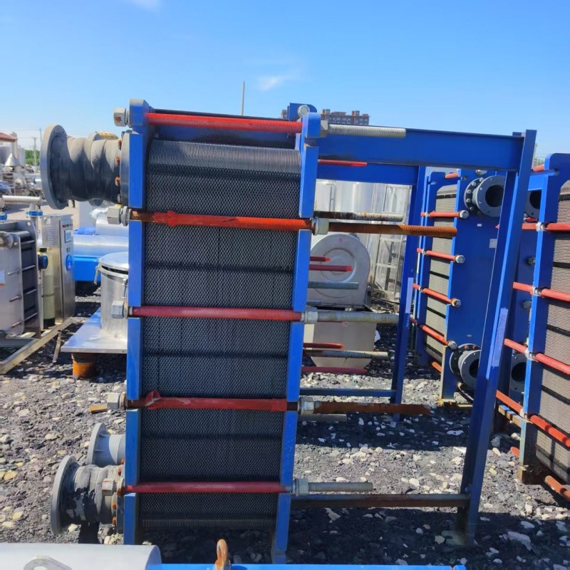 316L不锈钢板式换热器25平方食品级热交换器