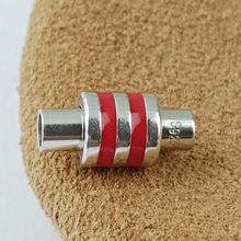 S925�����ν�����Ƥ����DIY���Կ������۴�ۼ�Լ�⻬��������ͷ