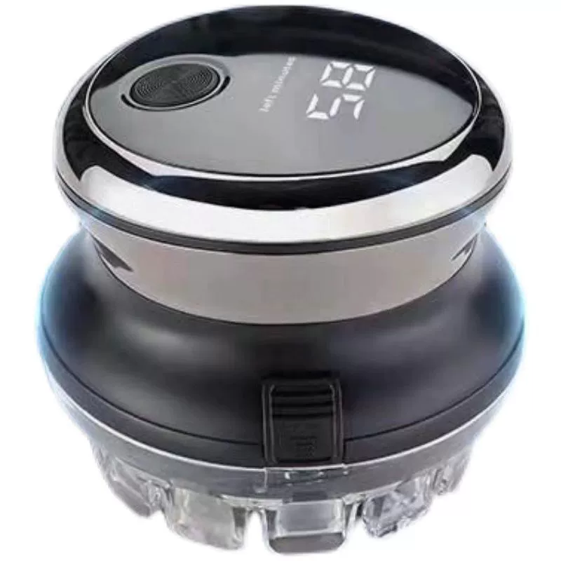 Электрический стрижка UFO НЛО саморасход автоматическая мужская электрическая толкатель и бритвенная головка светящиеся головки вращающиеся ножи рассуждения