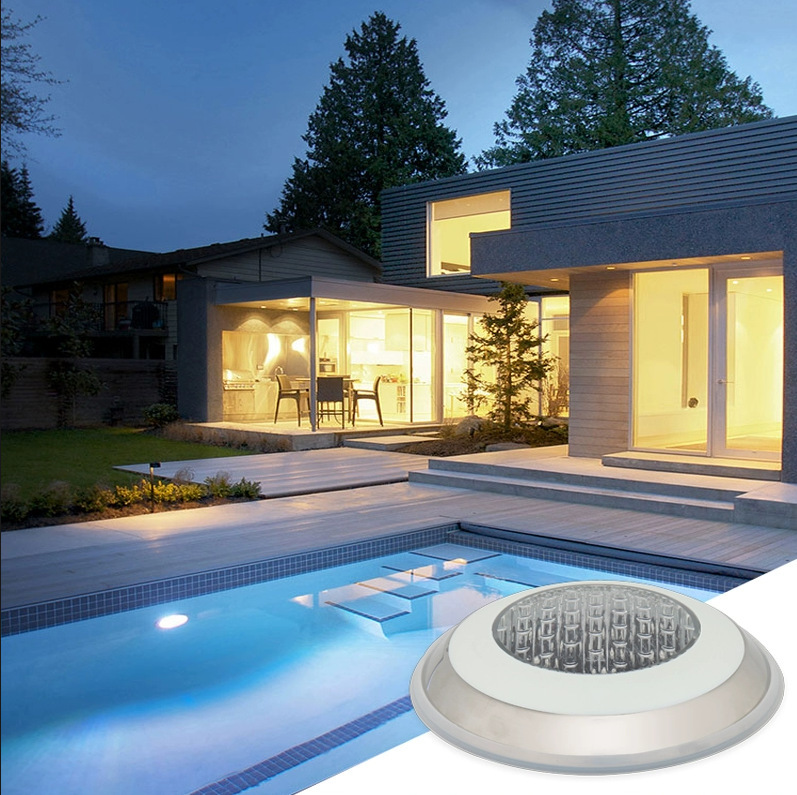 LED 水中プールライトスイミングプール照明器具ステンレス鋼スイミングプール水中ライト耐腐食性スイミングプールライト|undefined