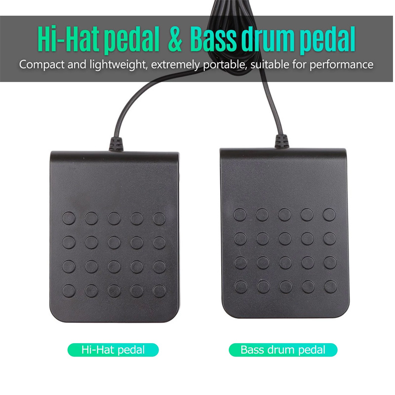 Manual roll tambor electrónico instrumento de percusión portátil de silicona mano roll estante tambor jazz tambor USB tambor electrónico al por mayor transfronterizo