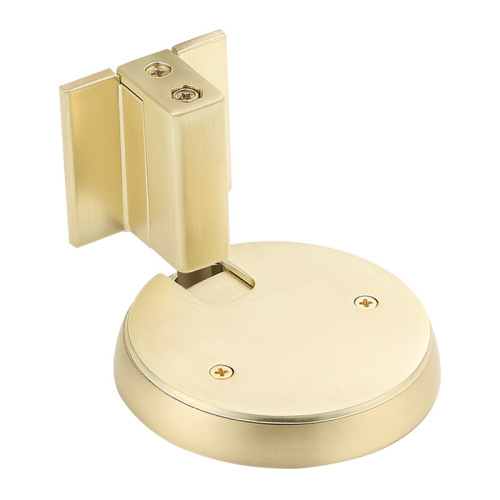 Invisible door floor suction punch-free bathroom anti-collision door powerful windproof door suction anti-theft door mechanical push door stop