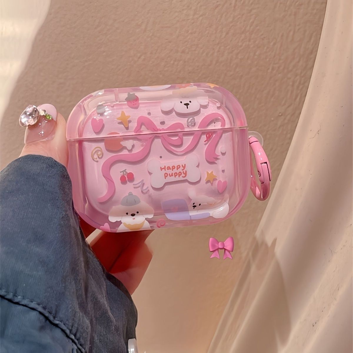Fiesta para cachorros AirPodPro3 / 2 AirPods cuatro generaciones Apple Bluetooth auriculares caso quinta generación