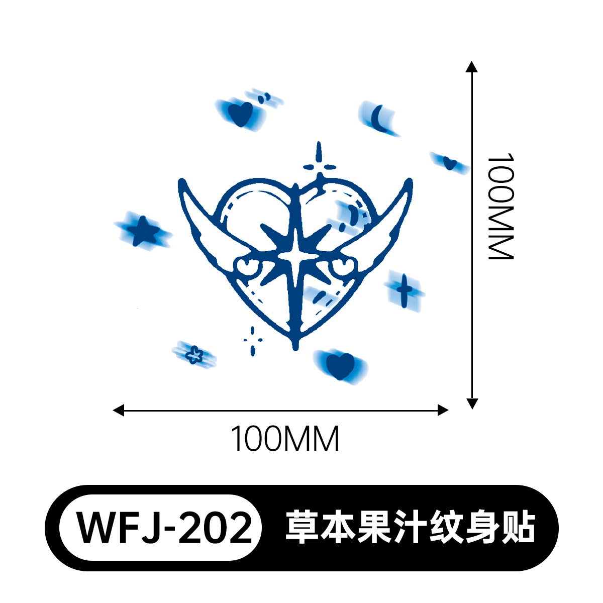 草本の漫画は花の腕の草本のジュースの紋章をつづり合わせて防水して汗を防ぎます。